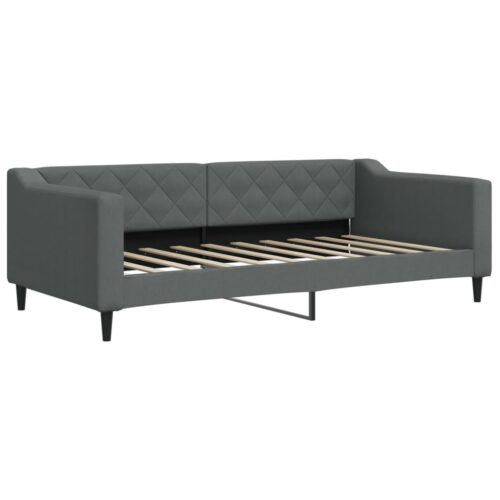 Daybed with Trundle&Drawers Dark Grey 90x190cm - Image 4