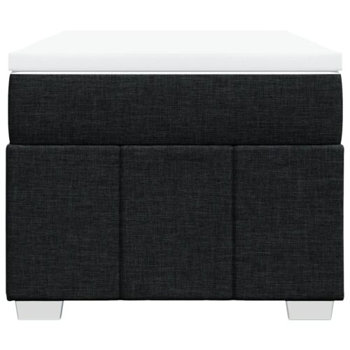 Bed Frame with Mattress Set Spring Box Base Black King Single Fabric - Image 4
