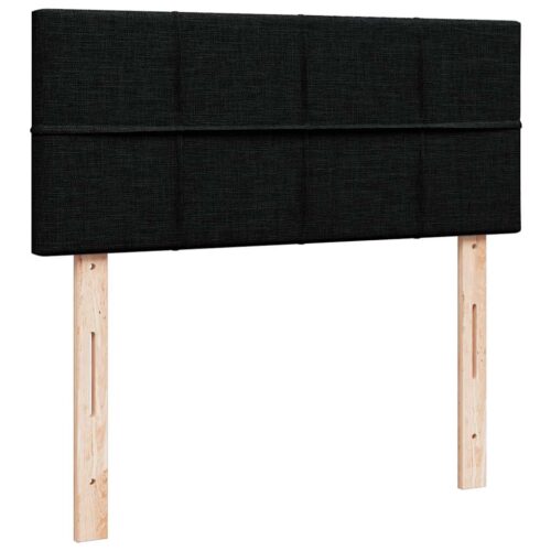 Storage Bed Frame with Mattress Set Lift Base Platform Black King Single Fabric - Image 9