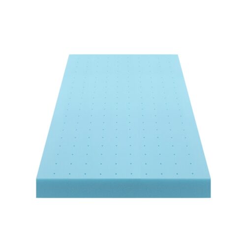Giselle 12cm Memory Foam Mattress Topper Ventilated Cool Gel Bamboo Cover King Single - Image 3