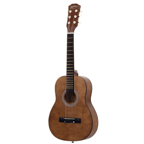 Alpha 31" Steel String Acoustic Guitar Portable with Gig Bag - Image 3