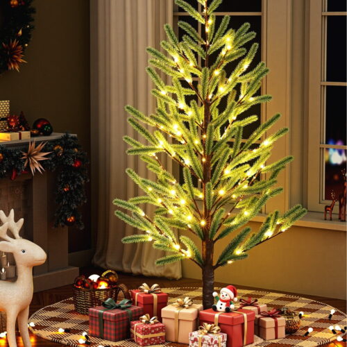 Jingle Jollys Christmas Tree 1.8M Pre-lit LED Xmas Tree 8 Modes Party Decoration - Image 6