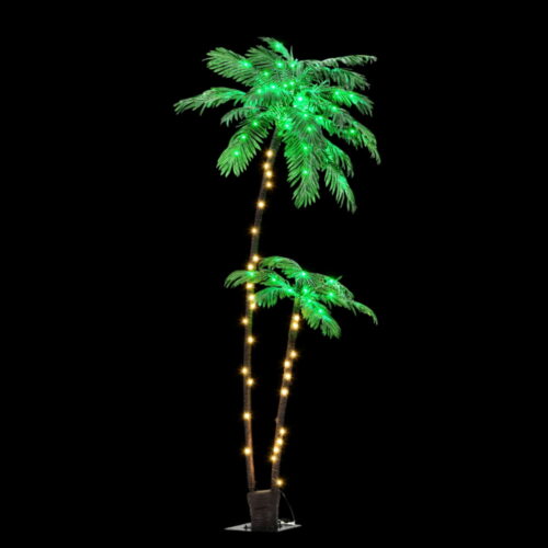 Jingle Jollys Christmas Tree 2.1m LED Lighted Xmas Palm Trees Party Decorations - Image 3