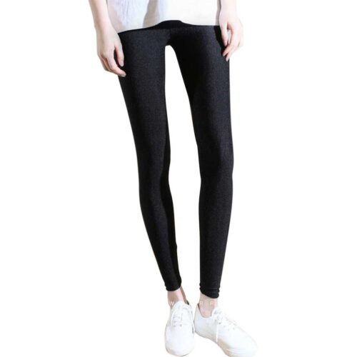 High Waist Slim Skinny Women Leggings Stretchy Pants Jeggings XL