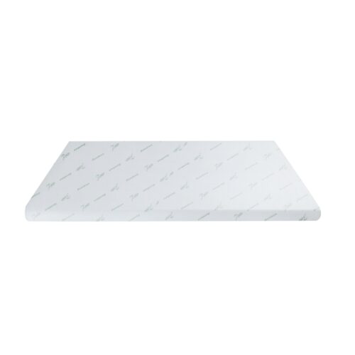 Giselle 8cm Memory Foam Mattress Topper Gel Egg Crate Foam Bamboo King Single - Image 3