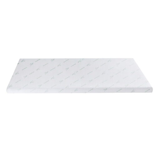 Giselle Bedding 8cm Memory Foam Mattress Topper 7-Zone Graphite Double - Image 3