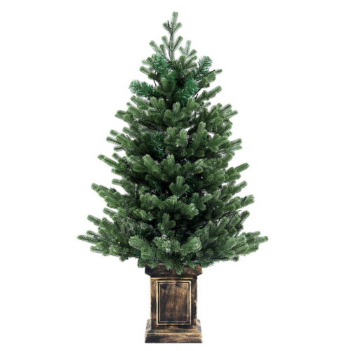 Jingle Jollys Christmas Tree 1.2M LED Potted Xmas Tree Party Decor 8 Light Modes - Image 2