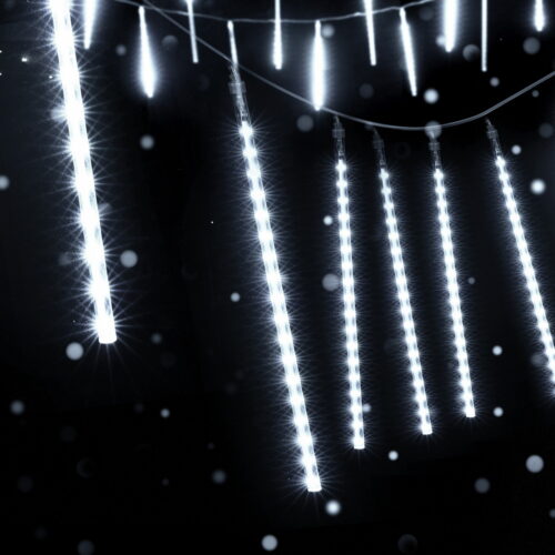 Jingle Jollys 7M Christmas Shower Lights Decor 288 LED Icicle Falling Meteor
