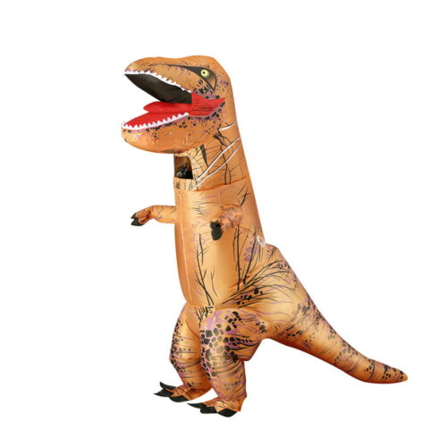 Inflatable Dinosaur Costume T-Rex Adult Suit Blow Up Party Fancy Dress Halloween Xmas Cosplay - Image 2