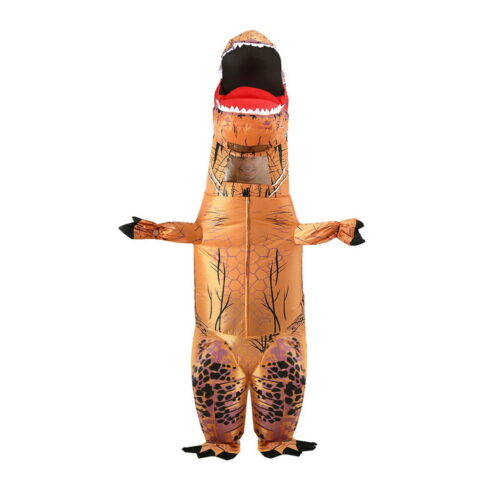 Inflatable Dinosaur Costume T-Rex Adult Suit Blow Up Party Fancy Dress Halloween Xmas Cosplay - Image 4