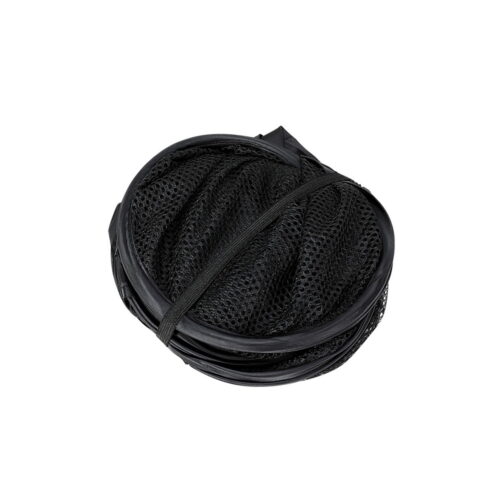 Artiss 2X Laundry Basket Hamper Foldable Black - Image 3