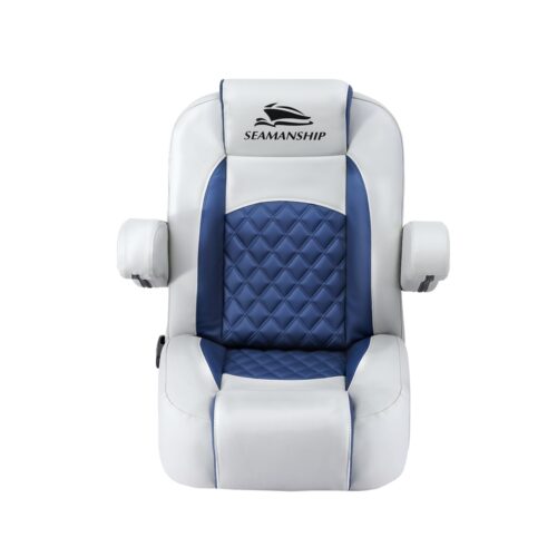 Seamanship 90 degrees to 155 degrees Reclining Captain Boat Seat with Armrests - Image 4