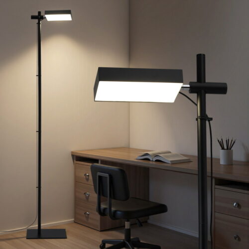Artiss LED Floor Lamp, Modern Reading Lamp 360～ Rotating Adjustable Light Head,12W Standing Lamp for Living Room, Bedroom Office - Image 7