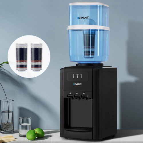 Devanti Water Cooler Dispenser Bench Top 22L w/2 Filter - Image 7