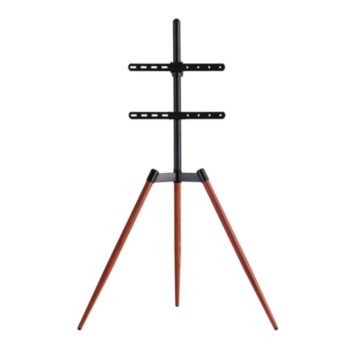 Artiss TV Stand 32-65 inch LED LCD Screen Wooden Tripod Easel Height Adjustable - Image 4