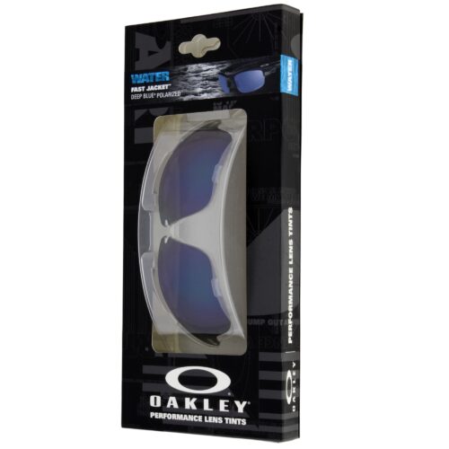 Genuine Oakley Fast Jacket 41-894 Polarized Deep Blue Water Replacement Lens