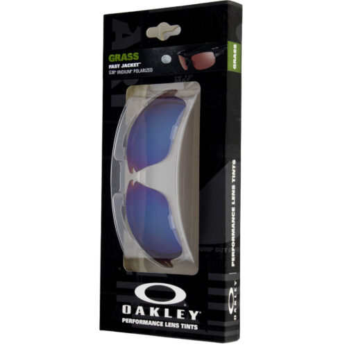 Genuine Oakley Fast Jacket 41-892 Polarized Grass G30 Iridium Replacement Lens