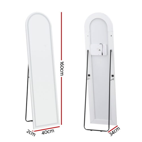 Embellir LED Full Length Mirror Floor Dressing Mirror 160cm - Image 2