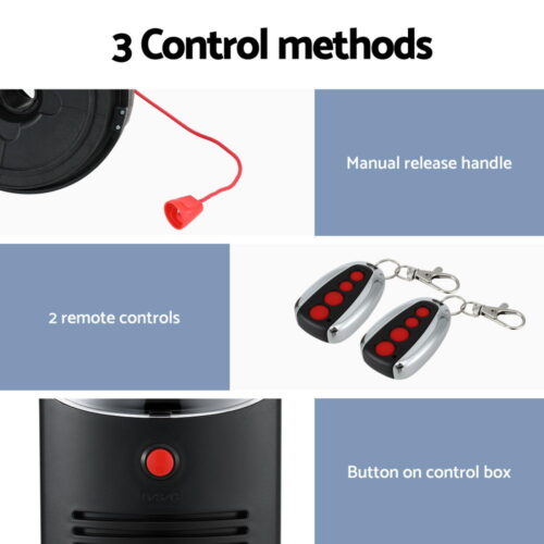 UL-tech Garage Roller Door Opener 250N Motor Auto Safety Reverse 220V - Image 6