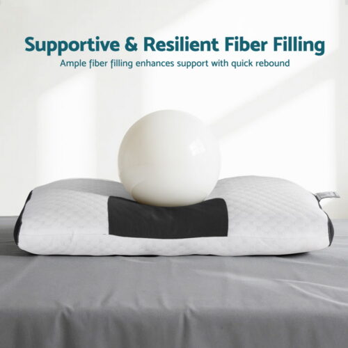 Giselle Bedding Contour Pillow Ergonomic Neck Pillow 48X73CM - Image 4