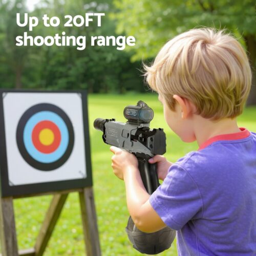 Keezi Kids Adult Electric Water Gun 500ml Water Tank Light Squirt Guns Toys - Image 7