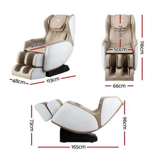 Livemor Massage Chair Electric Recliner Home Massager 3D OLIN - Image 2